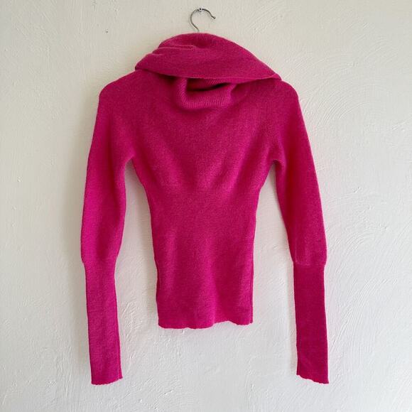 JACQUEMUS La Montagne 'La Maille Ascua' Pink Sweater Sz Small - Picture 10 of 11
